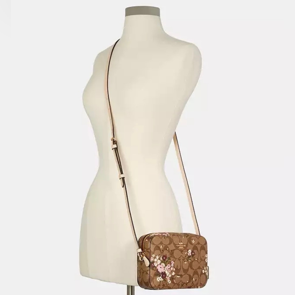 Coach  Coach Signature Canvas Evergreen Floral Print Trios - Picture 7 of 7